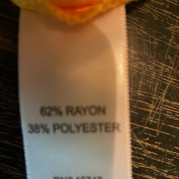 Sassy Sunflower 🌻 Golden Yellow Long Sleeve Tunic Top - Picture 6 of 7